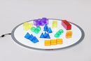 TickiT Geometriske Former - Translucent - 36 stk  - Fra 3 år - Billede 1