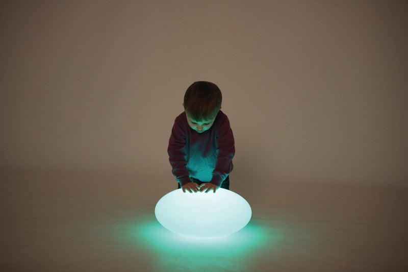Sten-lampe med LED lys - 16 farver - Ø:40 cm - inkl fjernbetjening. - Billede 1