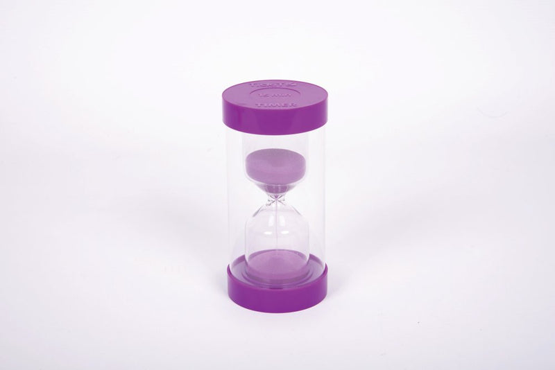 Timeglas med sand - 15 minutter - Lilla - TickiT - Billede 1