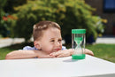 Timeglas med sand - 1 minut - Grøn - TickiT - Billede 1