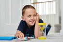 Timeglas med sand - 3 minutter - Gul - TickiT - Billede 1