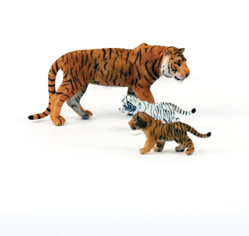 Dyr - Tigerfamilie fra Papo - 3 stk. - Billede 1