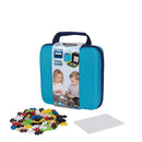 Plus-Plus Rejsetaske - Blå - 100 brikker - Fra 5 år. - Billede 1