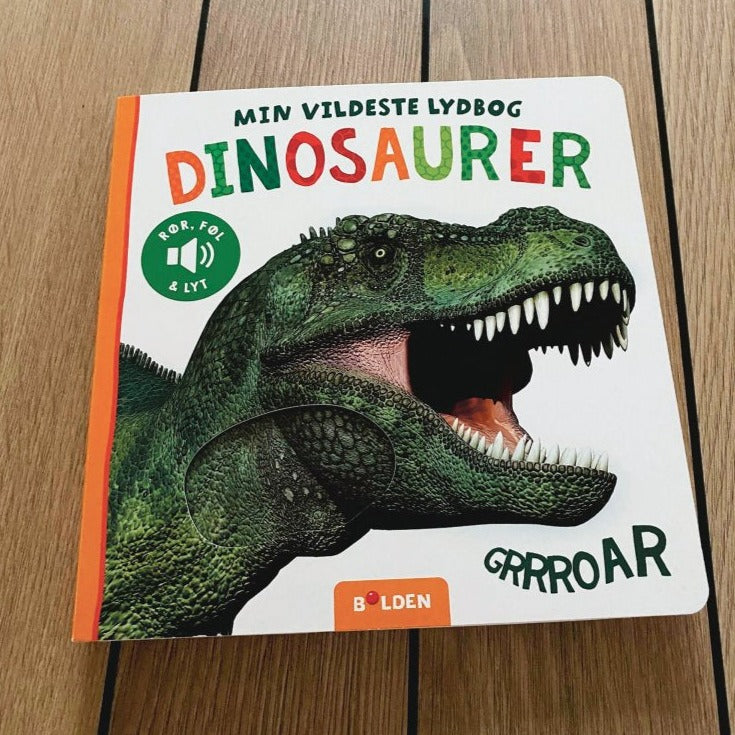 Bog - Min vildeste lydbog: Dinosaurer - Fra 1 år. - Billede 1