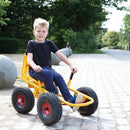Moon-Car Gokart: Mini udgaven med punkterfri dæk - Fra 3 år - Billede 1