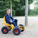 Moon-Car Gokart: Mini udgaven med punkterfri dæk - Fra 3 år - Billede 1