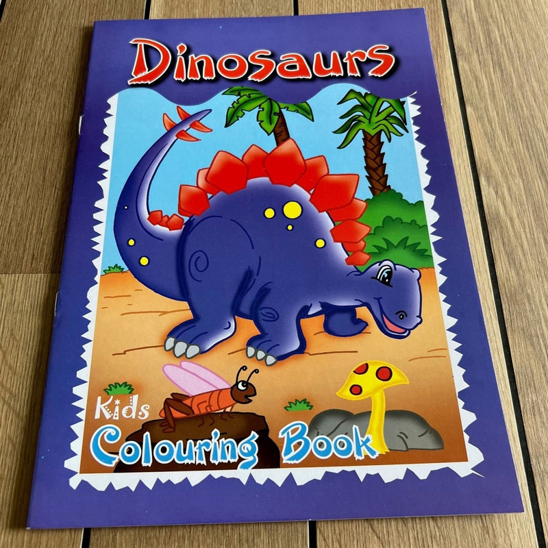 Malehæfte - Dinosaurer - 16 sider