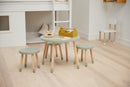 Legebord Ø60 - Natural Green - FLEXA