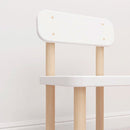 Stol Hvid MDF - Billede 1