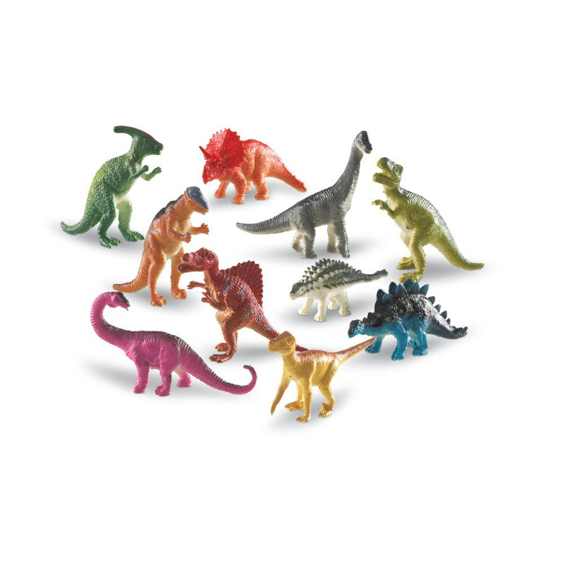 Learning Resources - Dinosaur-figurer i gummi - 60 stk. - Fra 3 år. - Billede 1