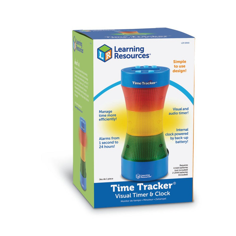 Learning Resources - Time Tracker tidsregistreringsur - Fra 4 år. - Billede 1