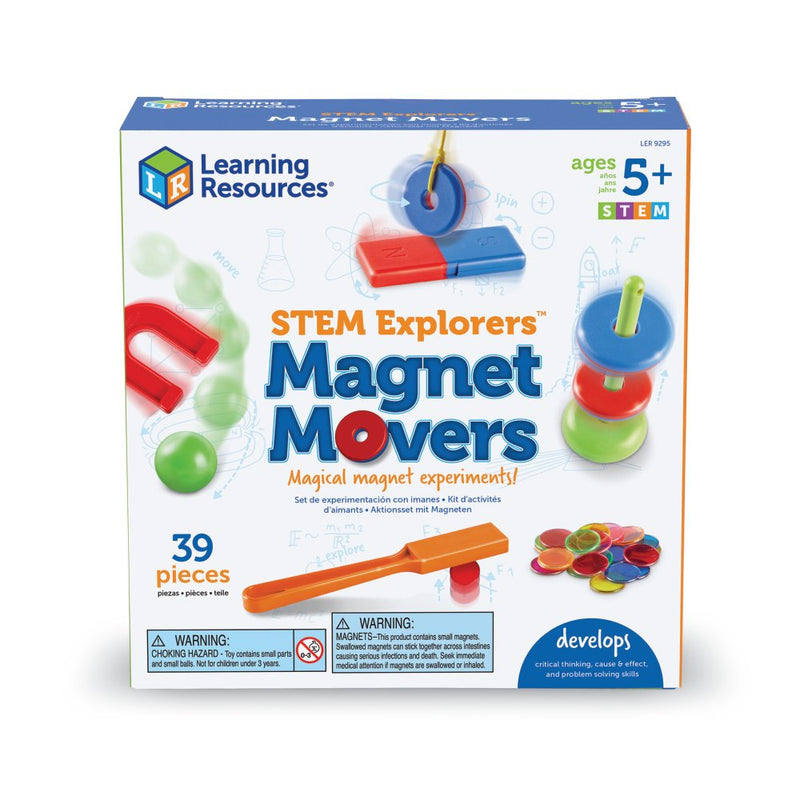 Learning Resources STEM Explorers: Magnet Movers - 39 dele - Fra 5 år. - Billede 1