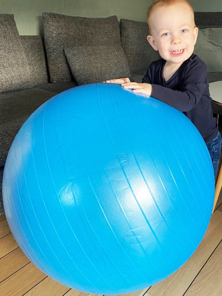 Yogabold / Træningsbold / Fitnessbold - 1 stk - Ø:75 cm. - Billede 1