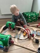 BRIO 33052 - Togbane Deluxe - 87 dele - Fra 3 år