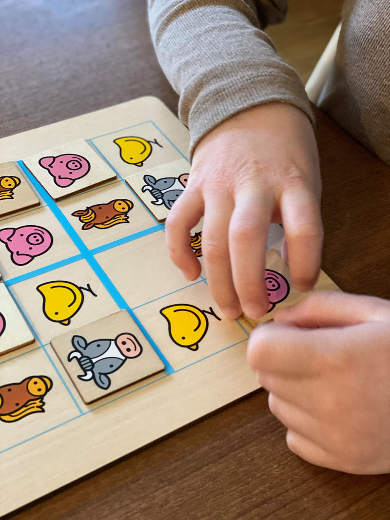 Toys For Life - Dyrelogik! Sudoku læringsspil - fra 4 år.