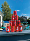 Dåsekast med 10 dåser fra BS - Fra 3 år. - Billede 1