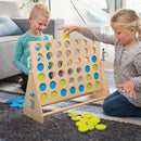 Klassisk og populært 4 på stribe i XL version - 1 stk. - Billede 1