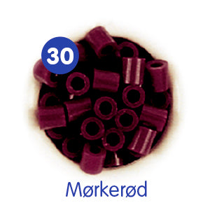 Hama Perler Midi 6000 stk Mørkerød (205-30)