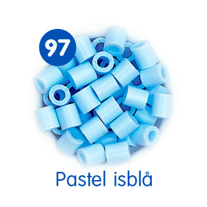 Hama Perler Midi 1000 stk Pastel Isblå (207-97)