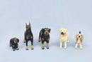 Hunde figurer i sæt - 5 stk SOFT - Green Rubber Toys - Fra 1 år - Billede 1