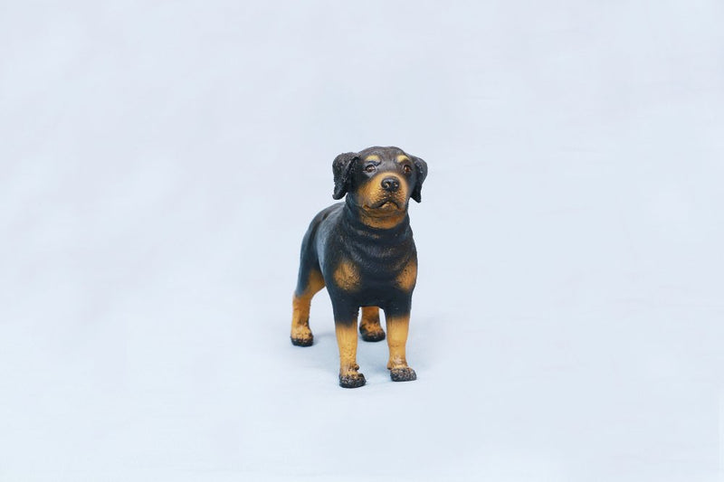 Hunde figurer i sæt - 5 stk SOFT - Green Rubber Toys - Fra 1 år - Billede 1