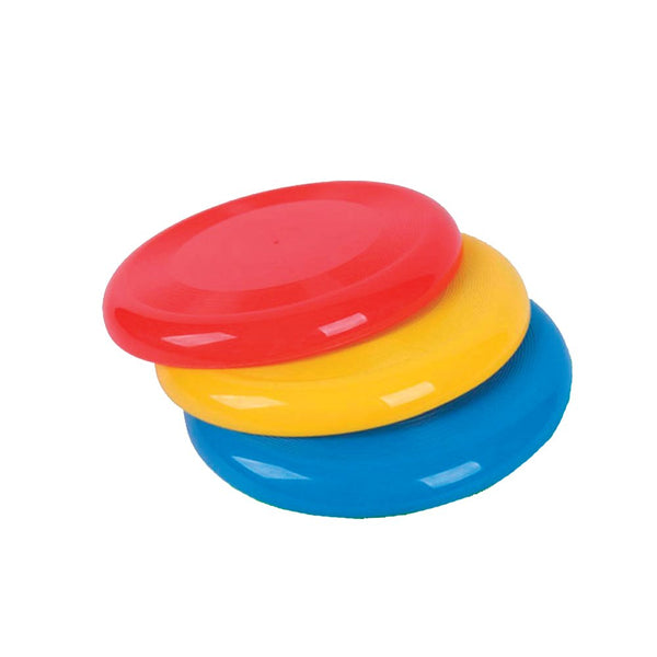 Frisbee sæt til leg - 3 stk - Ø 24 cm. i assorterede farver. - Billede 1