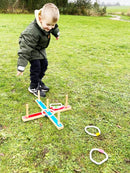 Ringspil i træ - 48 x 48 cm - Fra 4 år. - Billede 1