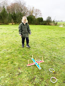 Ringspil i træ - 48 x 48 cm - Fra 4 år. - Billede 1