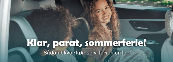 Sådan bliver kør-selv-sommerferien en leg