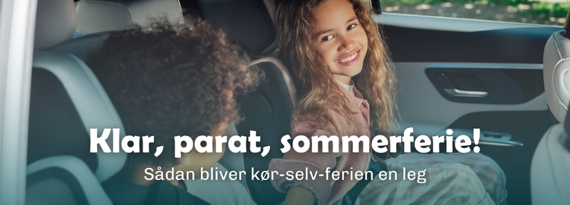 Sådan bliver kør-selv-sommerferien en leg