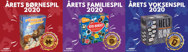 Årets Spil Historik fra Legebranchen