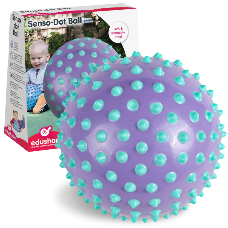 EduShape Sansebold DOT Lilla & Turkis Ø18 cm