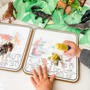 Mal med vand malebog Vilde dyr - Billede 1