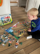 Puslespil med Dinosaurer - 100 brikker - Ravensbruger