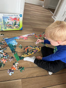 Puslespil med Dinosaurer - 100 brikker - Ravensbruger