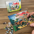 Puslespil med Dinosaurer - 100 brikker - Ravensbruger