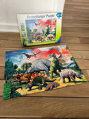 Puslespil med Dinosaurer - 100 brikker - Ravensbruger