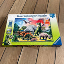 Puslespil med Dinosaurer - 100 brikker - Ravensbruger