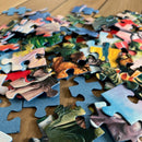 Puslespil med Dinosaurer - 100 brikker - Ravensbruger