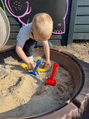 1 Kasse med 60 stk Svanemærkede Dantoy Skovle - 24 cm - Fra 2 år.