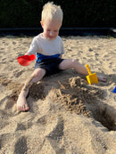 1 Kasse med 36 stk Svanemærkede Dantoy Købmandsskovle - 23 cm - Fra 2 år.