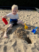 1 Kasse med 36 stk Svanemærkede Dantoy Købmandsskovle - 23 cm - Fra 2 år.