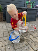 Spand fra Dantoy - Gennemsigtig - 1,0L - 1 stk.