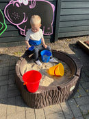 Spand i plast fra DanToy - Tynd - 2,5 L - 1 stk.