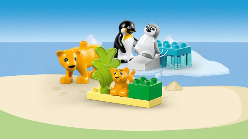 DUPLO Vilde dyr: Pingviner og løver - Billede 1