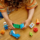 LEGO DUPLO Blå politimotorcykel - Billede 1