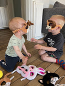 Dyremasker 10 stk - Til udklædning