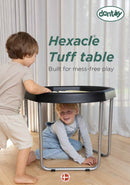 Dantoy Legebord Hexacle Sort 92 cm - Billede 1