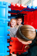 Dantoy Byggeplader - 12 stk. - Rød