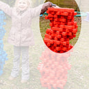 Dantoy Byggeplader - 12 stk. - Rød